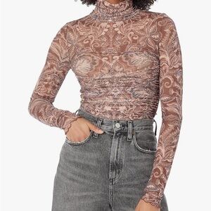 Free People Under It All long sleeve bodysuit